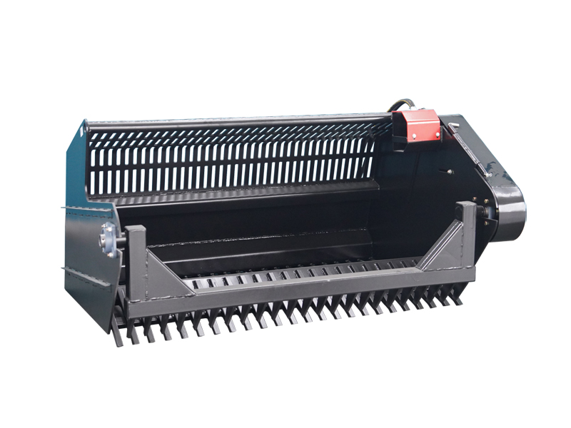 La bonifica del terreno non è mai stata così facile con il raccoglitore di rocce Skid Steer