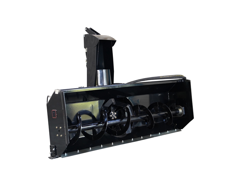 Pronti per l'inverno: spazzaneve idraulico Skid Steer: costruito per lanciare neve, costruito per durare