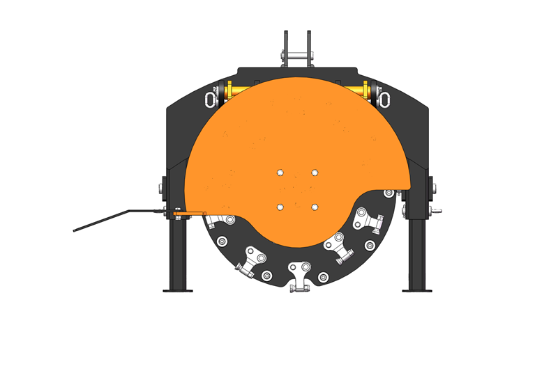Nuovo prodotto - Fresaceppi con presa di forza a 3 punti per trattori da 15-45 CV