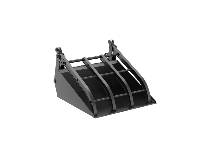 Rivoluziona la tua movimentazione dei materiali con la benna per carrello elevatore con pinza idraulica