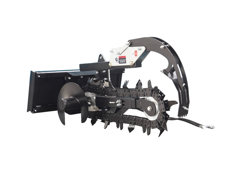 Rivoluziona lo scavo con l'accessorio Skid Steer Trencher