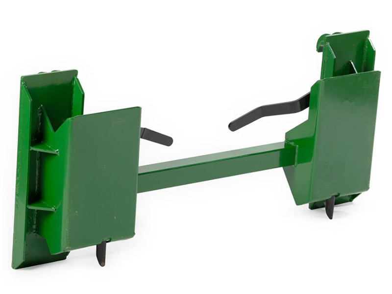Adattatore Quick Tach compatibile con John Deere per conversione in Skid Steer