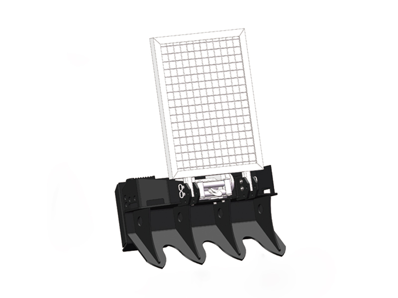 Prova l'efficienza del verricello idraulico per minipale da 6 tonnellate