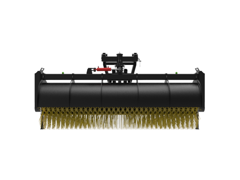 Scopa rotante autoregolante al trattore