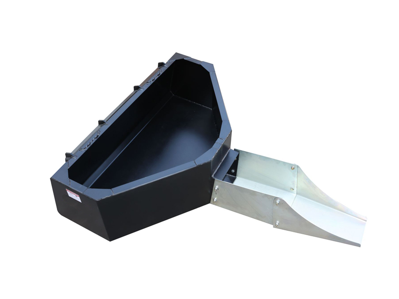 Benna per calcestruzzo con tramoggia per fango Skid Steer